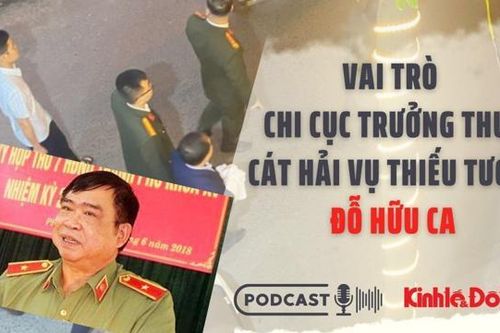 Podcast 14/3: Vai trò Chi Cục trưởng Thuế Cát Hải vụ Thiếu tướng Đỗ Hữu Ca