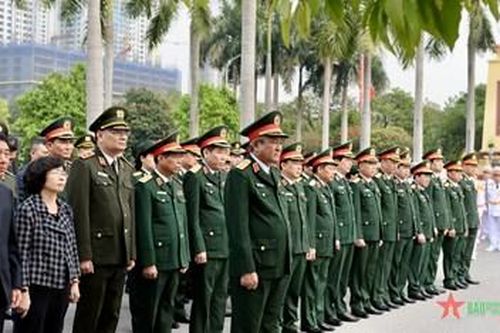Quân ủy Trung ương, Bộ Quốc phòng tổ chức dâng hương, dâng hoa tưởng niệm Đại tướng Chu Huy Mân