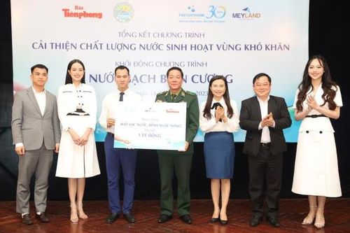 Khởi động chương trình 'Nước sạch biên cương'