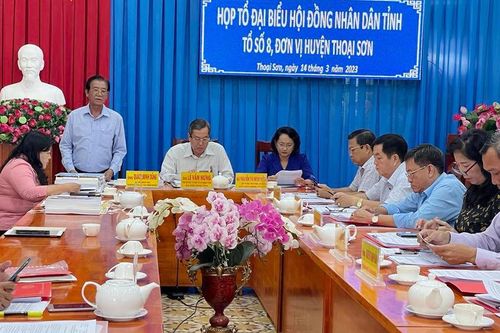 Thoại Sơn họp Tổ Đại biểu HĐND tỉnh An Giang