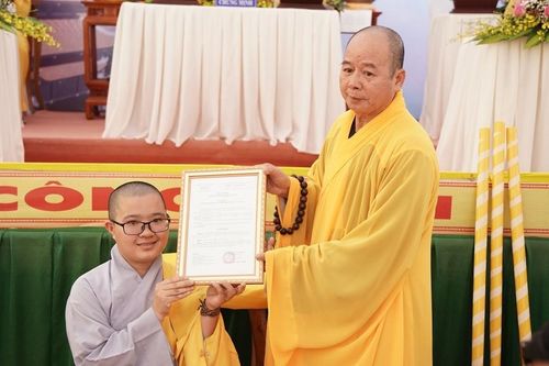 Quảng Nam: Công bố quyết định trụ trì và đặt đá xây dựng chùa Phước Hiệp (H.Tiên Phước)