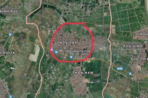 Hà Nội: Sắp đấu giá 17 thửa đất ở tại huyện Phúc Thọ