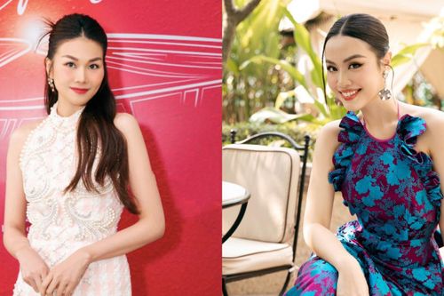 Thanh Hằng khoe chân dài 1,12m, Thủy Tiên đẹp sang trọng