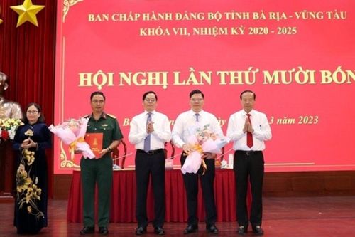 Kiện toàn Ban Chấp hành Đảng bộ tỉnh Bà Rịa - Vũng Tàu