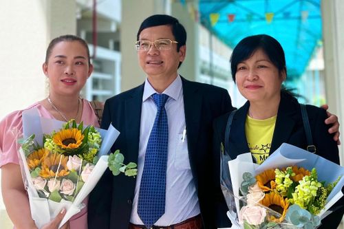 Cuộc hội ngộ đặc biệt giữa hai người phụ nữ được ghép thận chéo