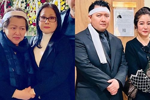 Tài Linh, Hương Lan, Thúy Nga viếng NSND Diệp Lang tại Mỹ