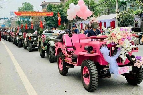 Công an xác minh đoàn xe Jeep 'diễu hành' rước dâu ở Thái Nguyên
