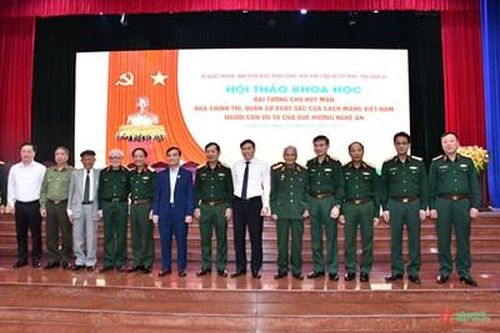 Hội thảo khoa học 'Đại tướng Chu Huy Mân - Nhà chính trị, quân sự xuất sắc của cách mạng Việt Nam, người con ưu tú của quê hương Nghệ An'