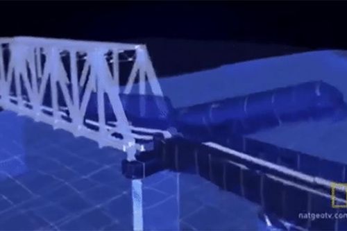 Cầu đường sắt bị đâm hỏng, tàu hỏa lao xuống sông khiến hàng chục người chết