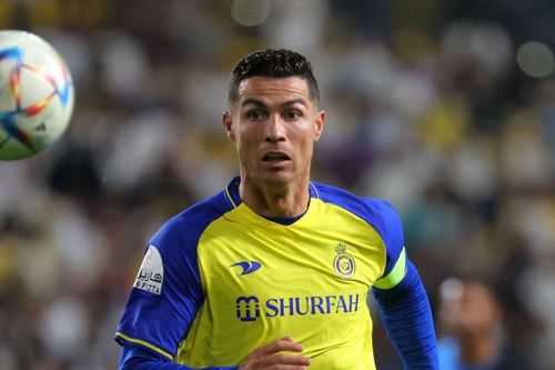 Phản ứng của Ronaldo khi lập siêu phẩm sút phạt