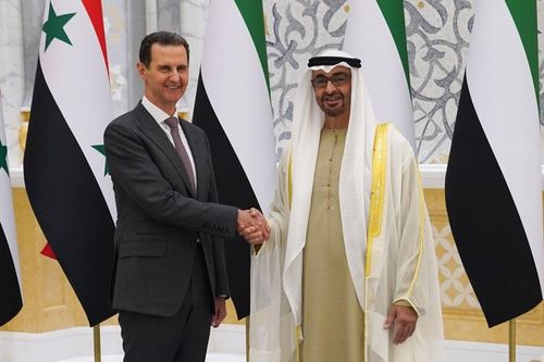 Tổng thống Syria bất ngờ thăm UAE