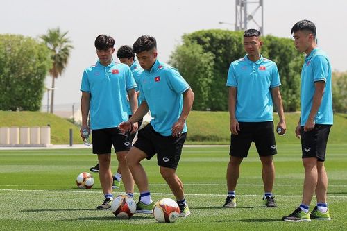 U23 Việt Nam làm quen sân tập của tuyển Argentina tại World Cup
