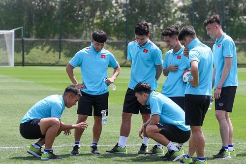 U23 Việt Nam trải nghiệm sân tập của nhà vô địch thế giới Argentina tại Qatar