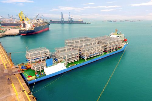 Doosan Vina xuất khẩu 11 module nặng 1.226 tấn sang Singapore