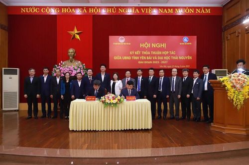 Đại học Thái Nguyên ký kết thỏa thuận hợp tác với tỉnh Yên Bái