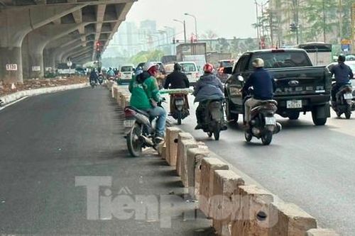 Đường Nguyễn Xiển tắc kéo dài, đường mở rộng chờ 'nghiệm thu'