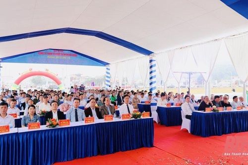 Khởi công dự án đường từ trung tâm đô thị Bồng huyện Vĩnh Lộc nối đường tỉnh 516B ra Quốc lộ 217 đi huyện Hà Trung