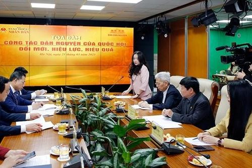 Nâng tầm công tác dân nguyện của Quốc hội