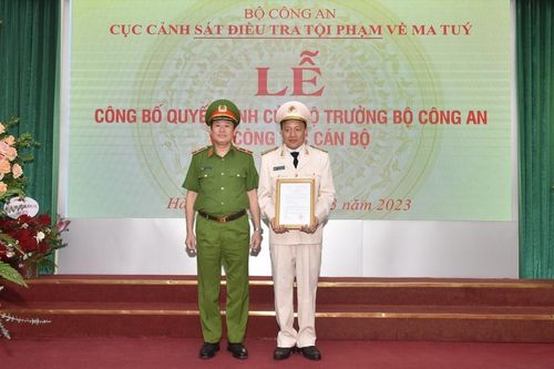 Đại tá Nguyễn Ngọc Quang làm Phó cục trưởng Cục Cảnh sát ma túy