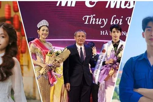 Hé lộ những điều chưa biết về tân Nam vương và Hoa khôi Đại học Thủy lợi 2023