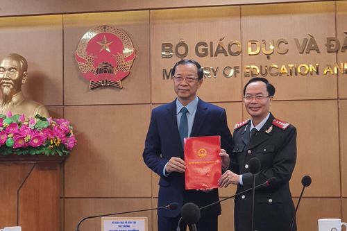 Công bố quyết định bổ nhiệm Phó Chánh Thanh tra Bộ GD&ĐT