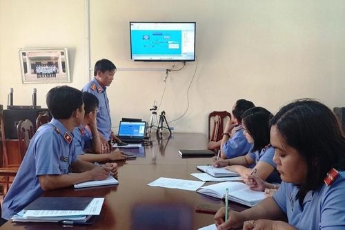 Kiểm sát viên báo cáo án bằng sơ đồ tư duy trong vụ án hình sự