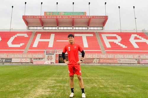 Xuân Trường ghi bàn đầu tiên trong màu áo Hải Phòng