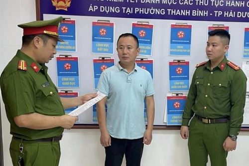 Bắt 2 đối tượng lạm quyền khi thi hành công vụ ở Hải Dương