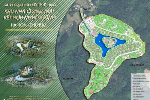 Phú Thọ duyệt quy hoạch khu nhà ở sinh thái kết hợp nghỉ dưỡng rộng 30ha