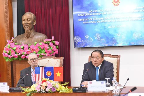 Đẩy mạnh hợp tác văn hóa, thể thao và du lịch giữa Việt Nam và Hoa Kỳ