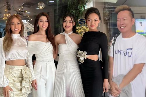 Mr. Nawat đến Việt Nam: Thiên Ân vắng mặt, Mai Ngô như bà sui gia đi ăn hỏi