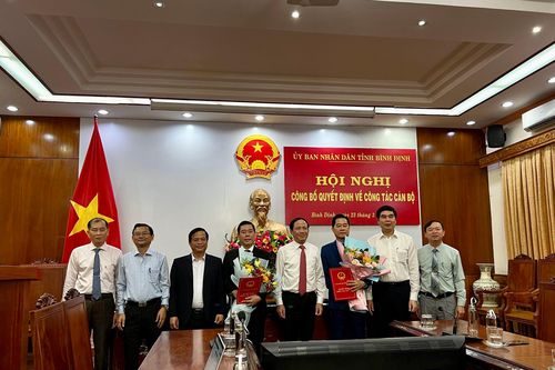 Bình Định: Điều động, bổ nhiệm 2 giám đốc sở