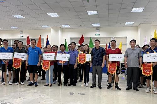 Hội thi thể thao chào mừng Đại hội Công đoàn VKSND cấp cao tại TP HCM