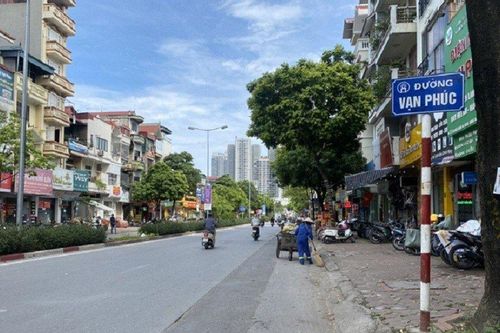 Tổ chức lại giao thông trên trục đường Chu Văn An - Vạn Phúc từ 25/3