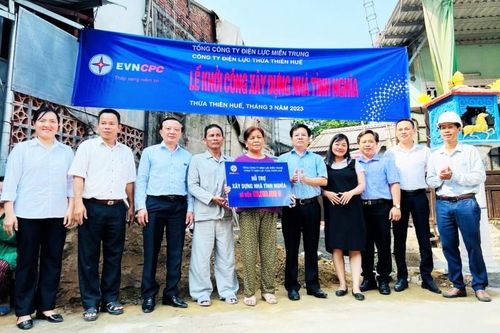 PC Thừa Thiên Huế: Hỗ trợ 60 triệu xây dựng nhà tình nghĩa cho hộ nghèo