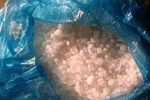 Vùng cao TT-Huế hứng mưa đá chưa từng thấy