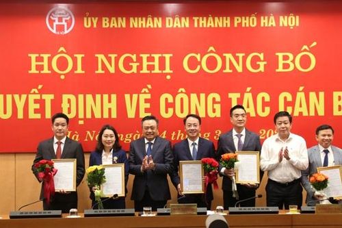 Thành phố Hà Nội điều động, bổ nhiệm 3 Giám đốc Sở