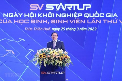 Thủ tướng dự lễ khai mạc Ngày hội Khởi nghiệp quốc gia