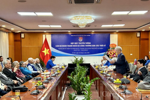 Gặp mặt truyền thống cựu cán bộ Đoàn thanh niên Bộ Công Thương các thời kỳ