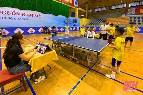 TP Sầm Sơn tổ chức Giải bóng bàn học sinh phổ thông lần thứ nhất