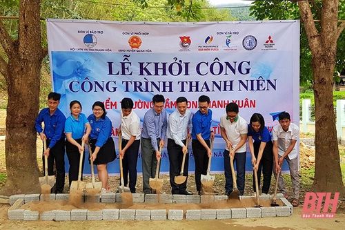 Khởi công xây dựng điểm trường 'Vì trẻ em vùng cao' tại Quan Hóa