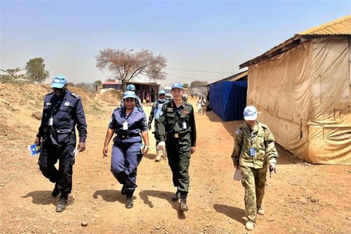Tổ công tác của Bộ Công an tại Nam Sudan được đề xuất tặng huy chương Liên Hợp quốc