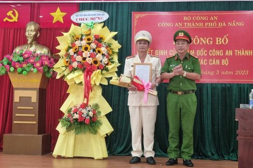 Bổ nhiệm Phó Trưởng Công an quận Cẩm Lệ