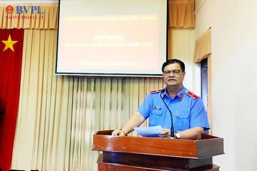 VKSND tỉnh Tiền Giang triển khai quy chế văn thư, lưu trữ