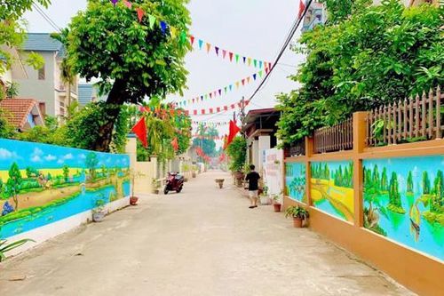 Huyện Đan Phượng: Nhiều thôn, tổ dân phố sáng, xanh, sạch, đẹp, an toàn
