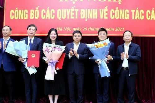 Bổ nhiệm nhân sự Ban Tổ chức Trung ương; các Bộ: GTVT, TT&TT, Y tế