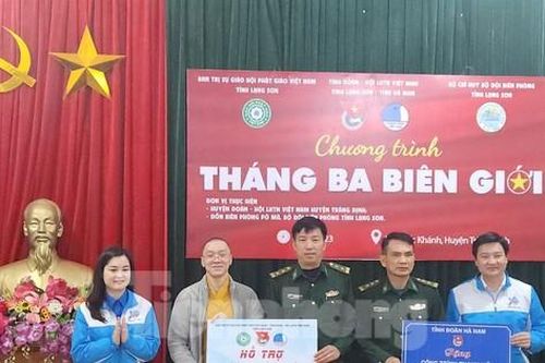 Lan tỏa tinh thần 'Tôi yêu tổ quốc tôi' ở biên giới Lạng Sơn