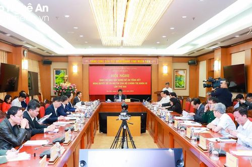 Hội nghị lần thứ 2 Ban Chỉ đạo Trung ương tổng kết Nghị quyết số 26-NQ/TW của Bộ Chính trị về Nghệ An