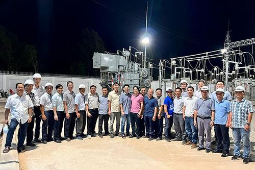 Nghiệm thu, đóng điện Trạm biến áp 110kV Vạn Ninh 2