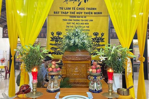 Đồng Tháp: Lễ nhập kim quan Thượng tọa Thích Đạo An